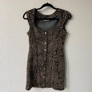 Free People Cheetah Dress